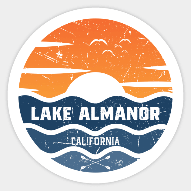 Lake Almanor Sticker by dk08